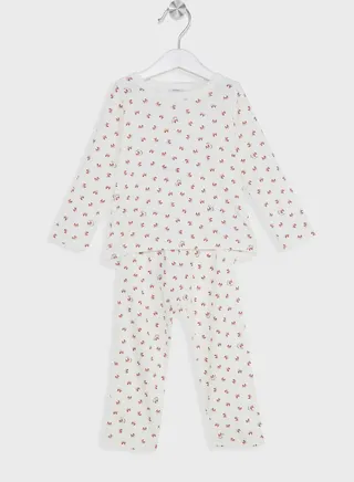 Kids Printed Pyjama Set