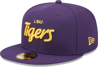 Men's New Era Purple Lsu Tigers Griswold 59FIFTY Fitted Hat