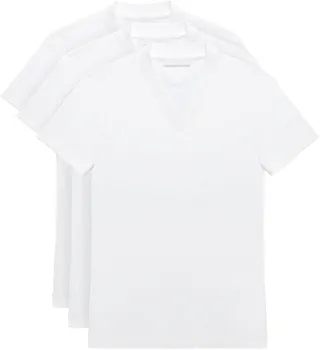V-neck T-shirt 3 pack