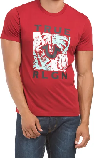 Leaves Logo Short Sleeve Tee
