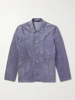 Suede Overshirt