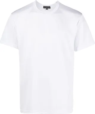 stretch-design round neck T-shirt