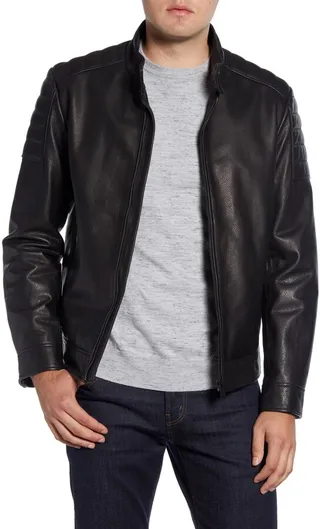 Leather Moto Jacket