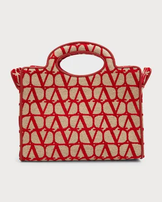Sculpture Small Monogram Tote Bag