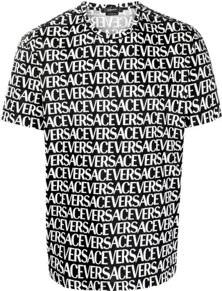 logo-print cotton T-shirt