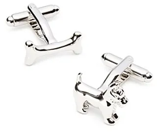 Link Up Dog & Bone Cufflinks
