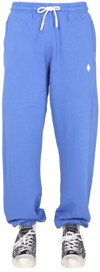 Marcelo Burlon County Of Milan Cross Embroidered Track Pants