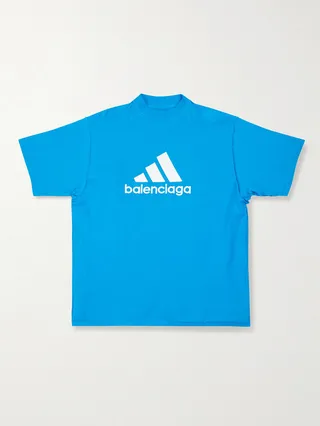 + adidas Oversized Logo-Print Cotton-Jersey T-Shirt