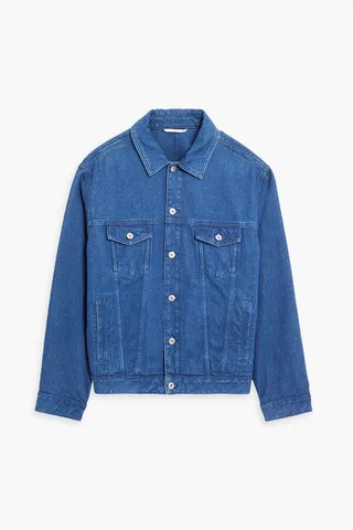 Appliquéd denim jacket