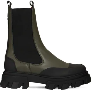 45mm Leather combat boots