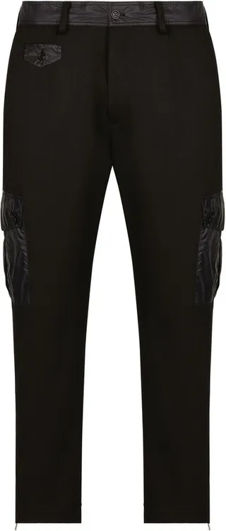 Straight-Leg Cargo Trousers