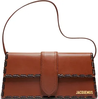 Long Le Bambino Leather Shoulder Bag