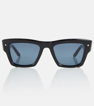 Square acetate sunglasses