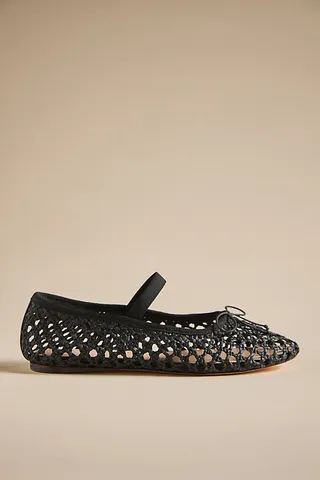 Loeffler Randall Leonie Ballet Flats Black