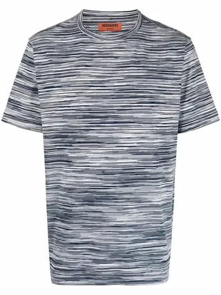 marled striped T-shirt