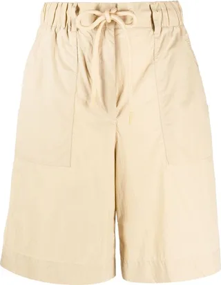 Knee-Length Drawstring Shorts