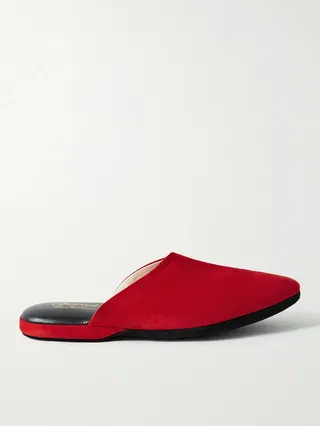 Suede Slippers