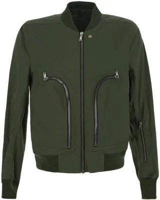 Rick Owens Zipped Bomber Jacket