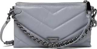 Rebecca Minkoff Edie Maxi Medium Crossbody (Smoke) Handbags