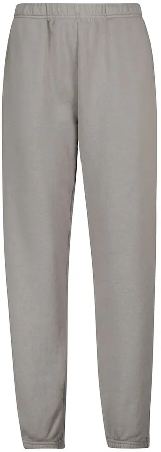 Drawstring cotton fleece sweatpants