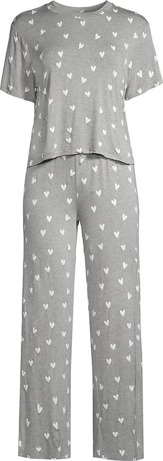 All American 2-Piece Printed Pajama Set
