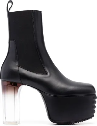 Platform Leather Boots