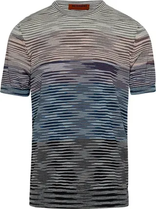 Missoni Stripped Crewneck T-Shirt