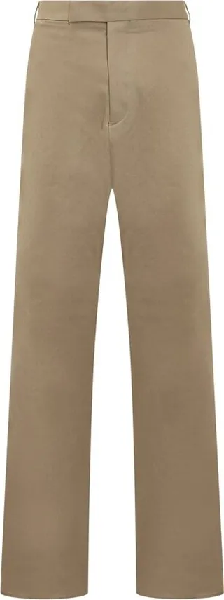 Thom Browne Button Detailed Cropped Trousers