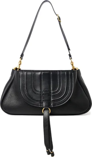 Leather Clutch Shoulder Bag