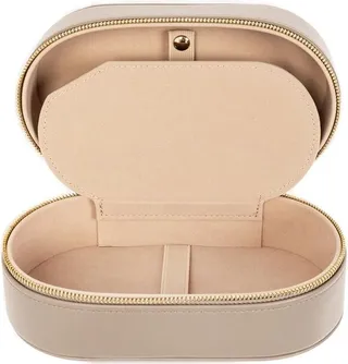 Linda Farrow Logo Embossed Zipped Travel Case