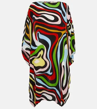 Printed kaftan
