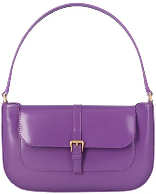 By Far Miranda Leather Shoulder Bag