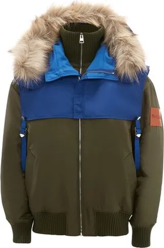 Relaxed bomber jacket