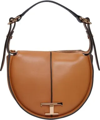 Timeless Hobo bag in leather - small