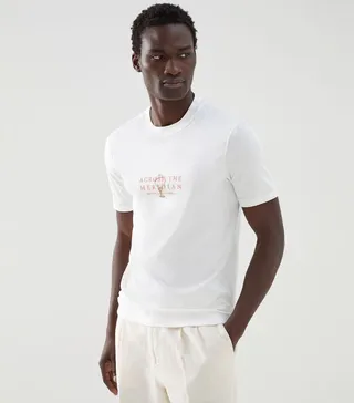 Brunello Cucinelli Cotton Logo T-Shirt