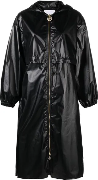 Signature water-repellent raincoat