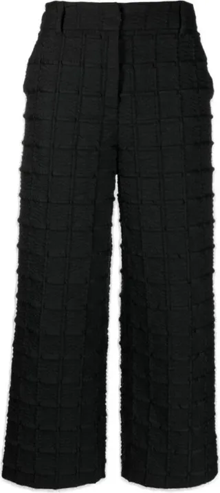 Cecilie Bahnsen Jaylee Mid Rise Straight Leg Trousers