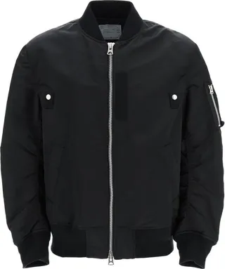 Sacai Zip-Up Bomber Jacket