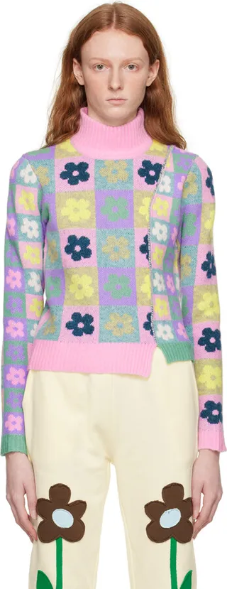Sandy Liang Multicolor Lala Turtleneck