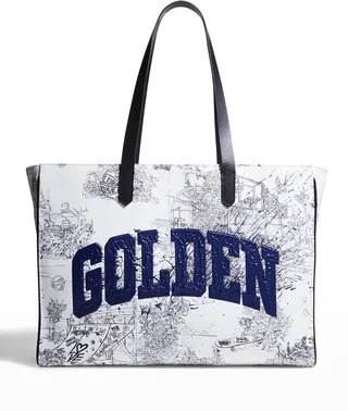 California Golden Sketch Tote Bag