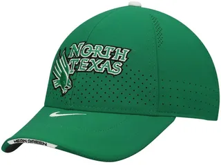 Men's Nike Green North Texas Mean Green 2021 Sideline Legacy91 Performance Adjustable Hat