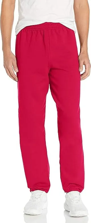 Hanes Men's EcoSmart Non-Pocket Sweatpant (Deep Red) Men's Clothing