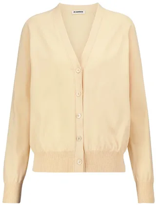 V-neck cardigan