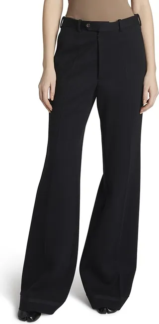 Punto Milano Wool Flare-Leg Pants
