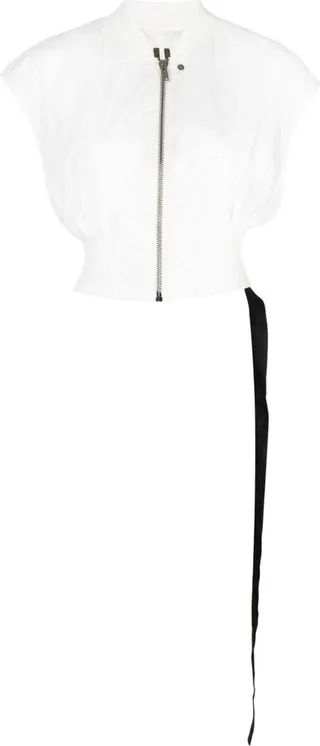 Babel Talin sleeveless bomber jacket