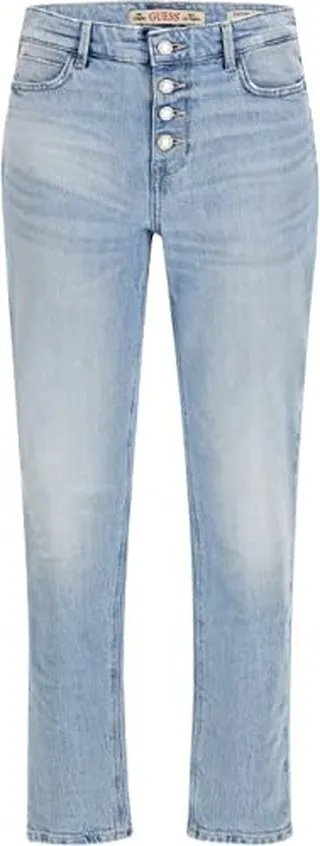 GUESS Women's 1981 Exposed Button