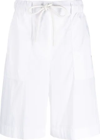 Knee-Length Drawstring Shorts