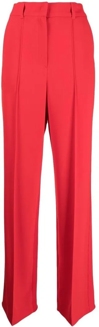 Straight-Leg Tailored Trousers