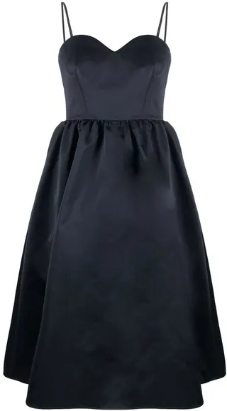 Mid-Length Flared Dress