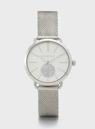 Classic Mesh Strap Analog Watch